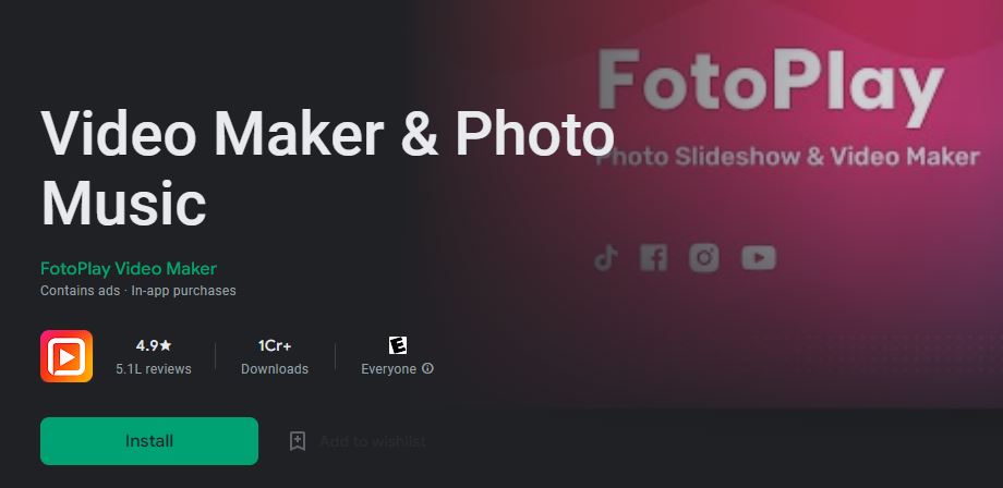 Video Maker & Photo Music