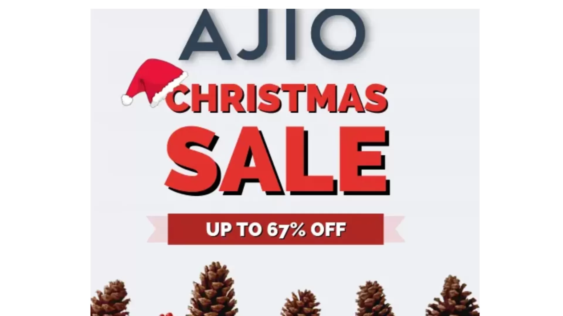 Ajio Christmas Day Sale 2023