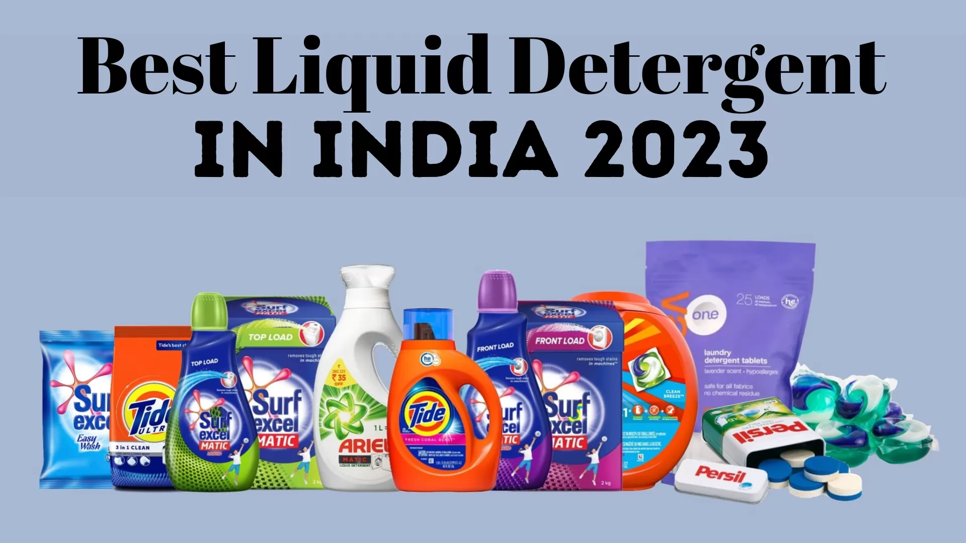 10 Best Liquid Detergent in India 2023