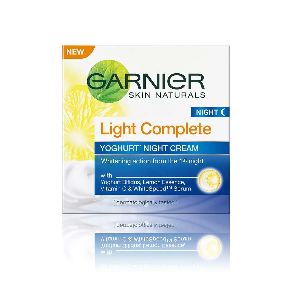 Garnier Skin Naturals सफ़ेद Complete नाइट क्रीम