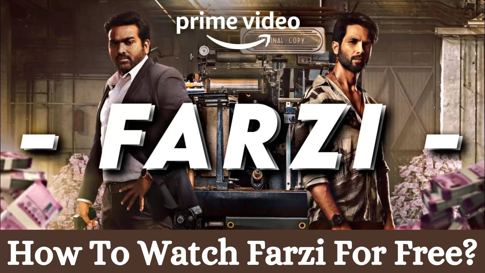 How To Watch Farzi For Free?