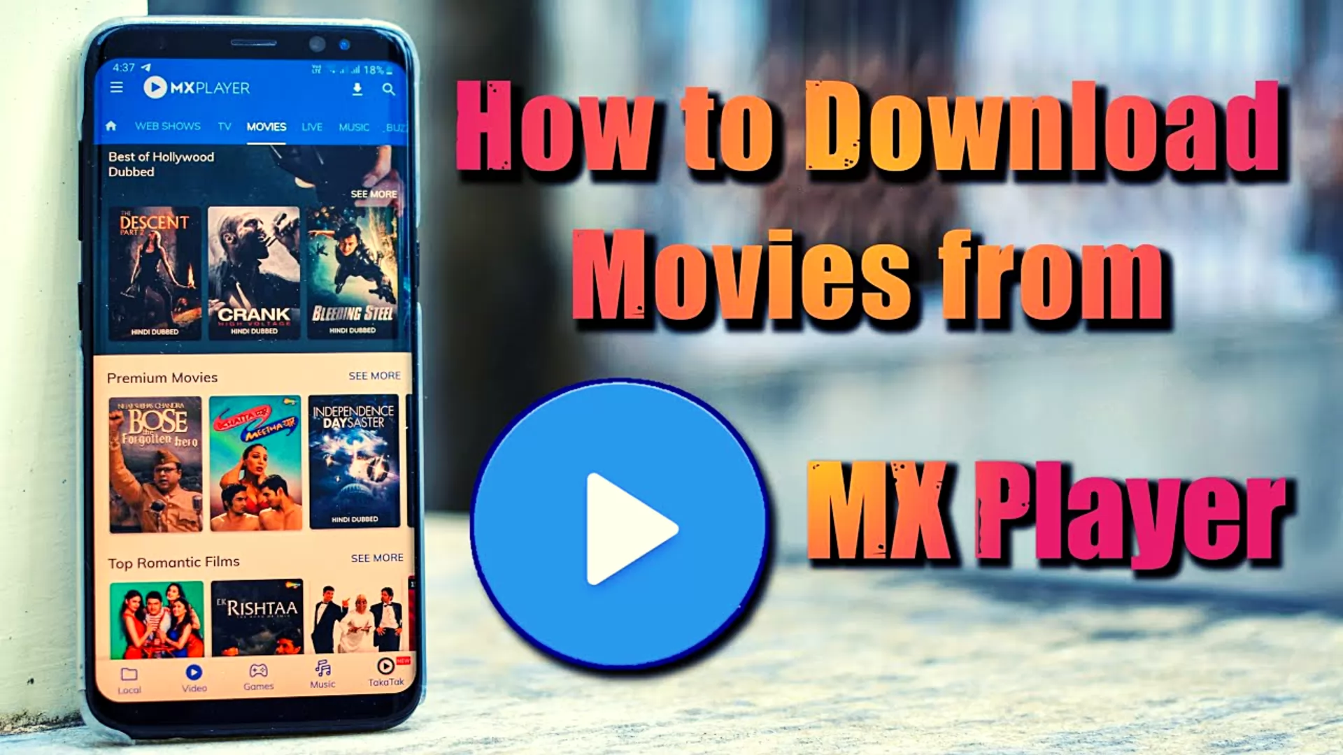 How To Download Movies From MX Player?