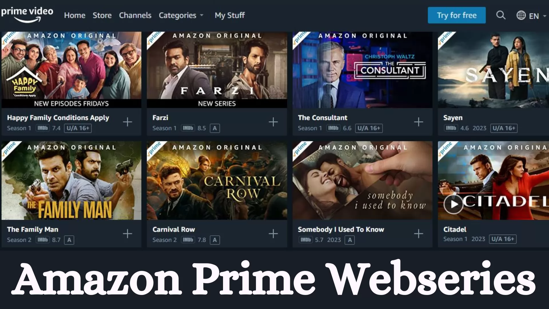 Amazon Prime Web Series