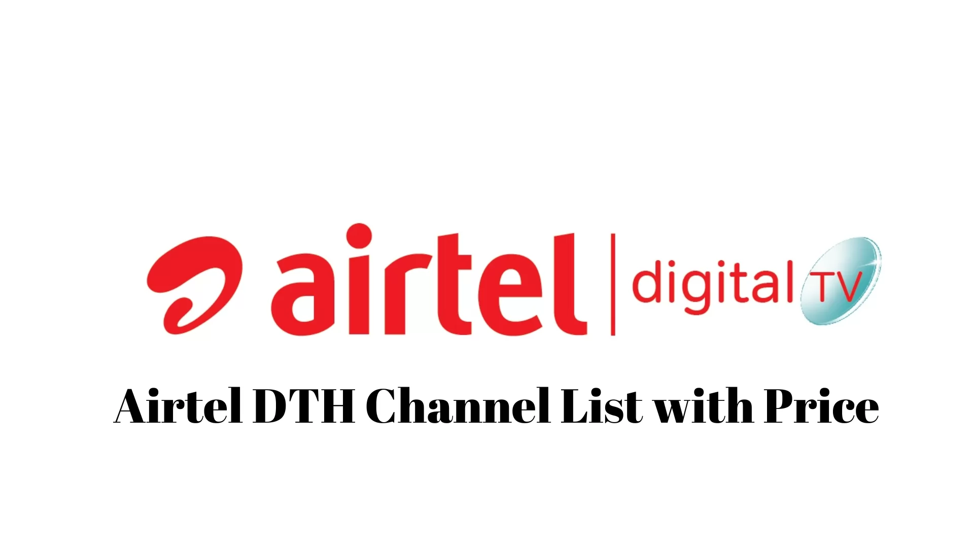 Airtel DTH Channel List with Price