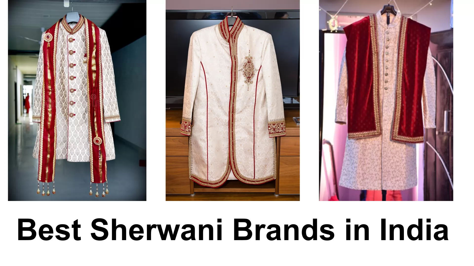 Best Sherwani Brands in India