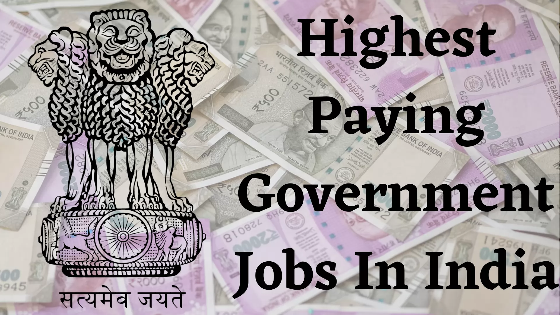 Highest Paying Government Jobs In India