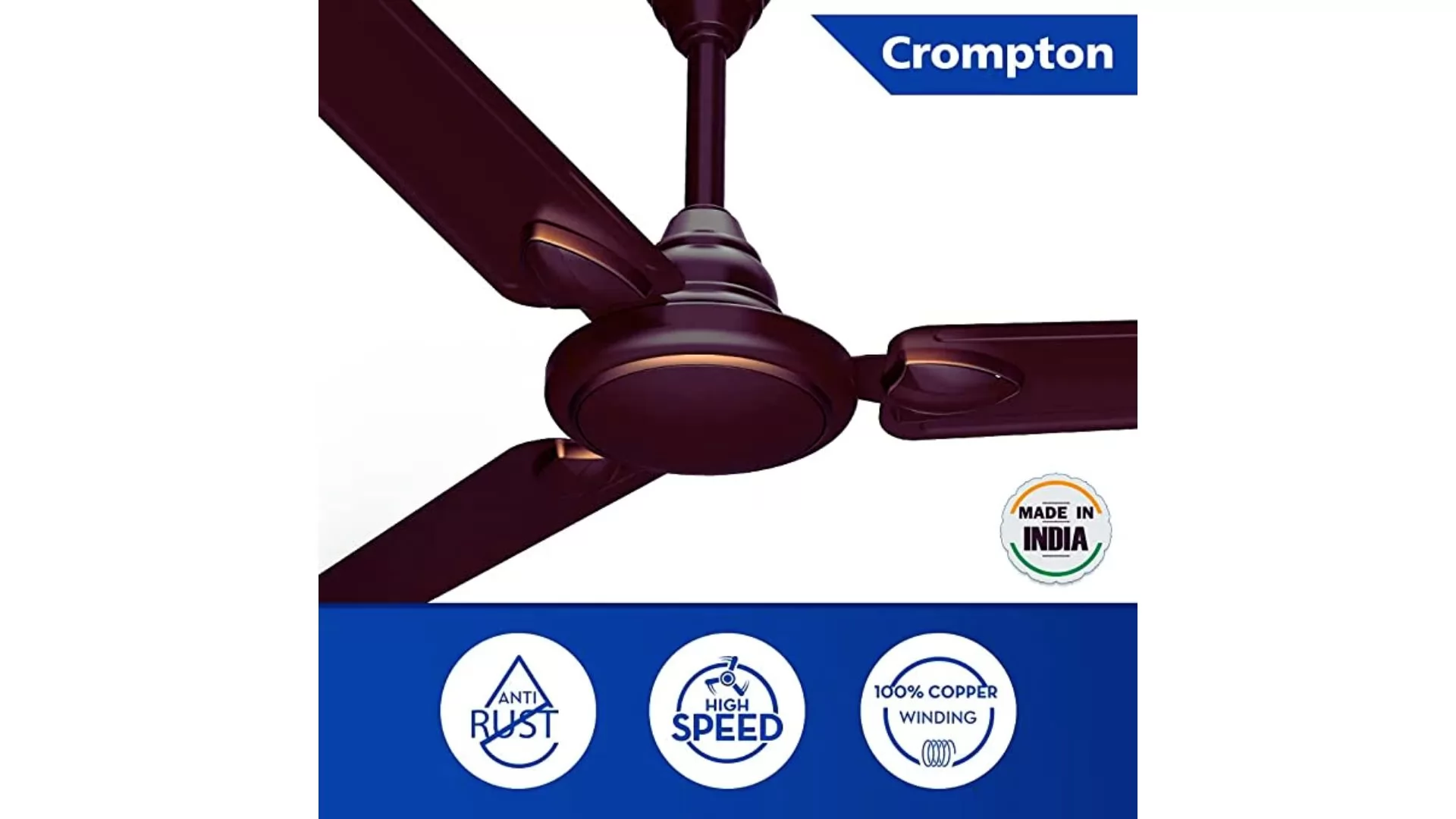 Crompton Hill Briz ceiling fan
