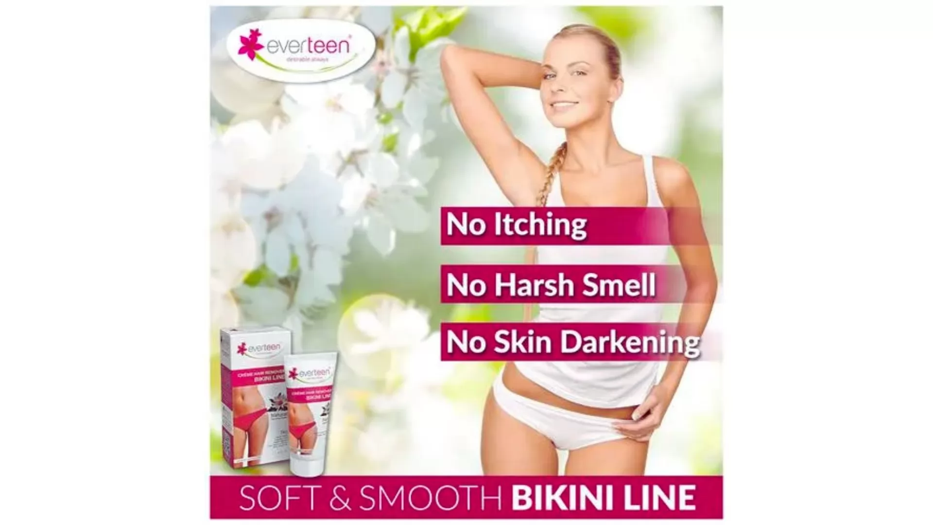 Everteen Bikini Line hair removal cream