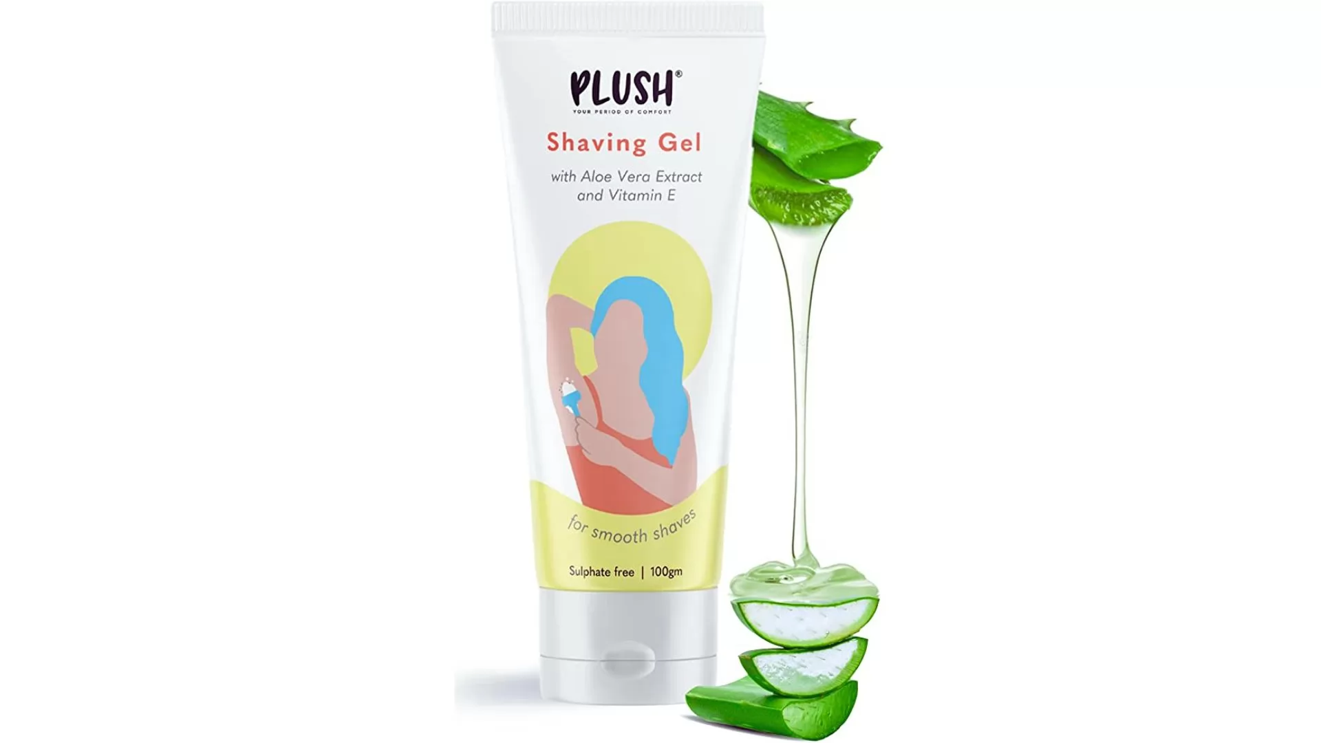 Plush All Natural shaving gel