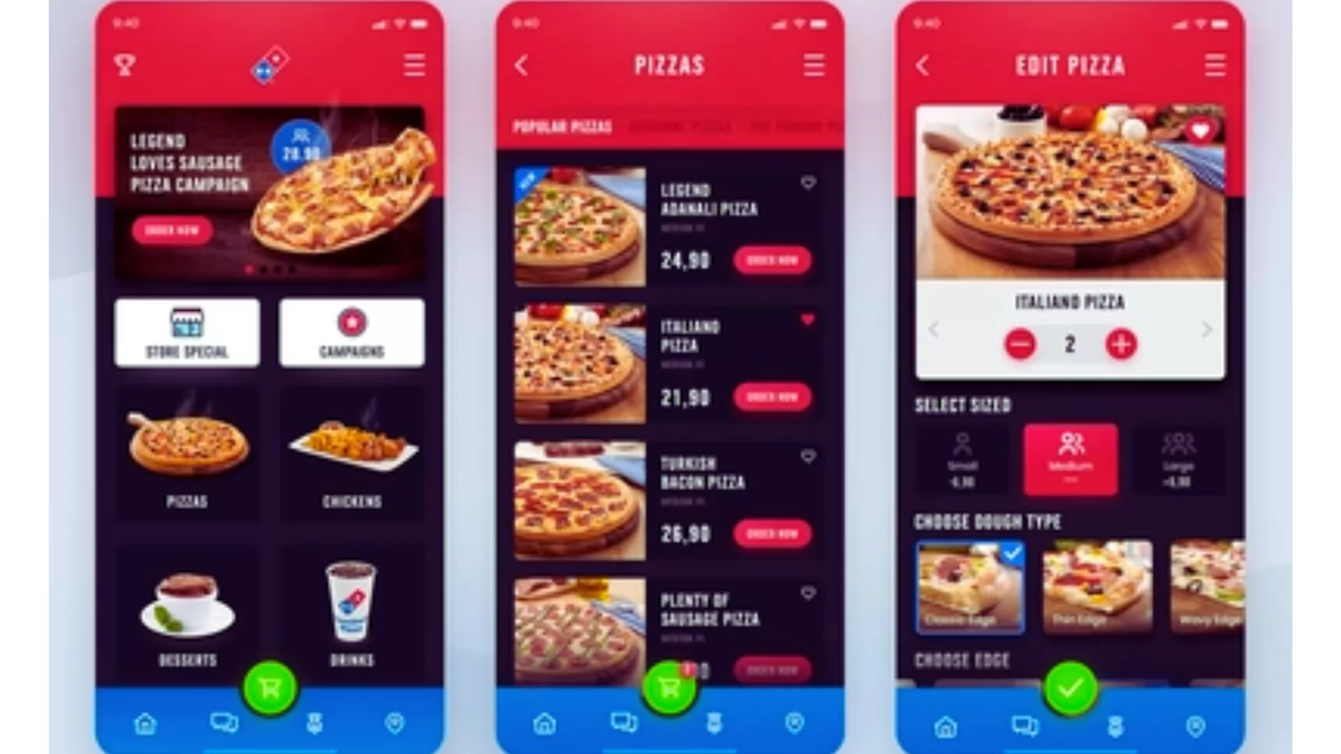 How To Order Domino's Pizza In Train Using Domino's App