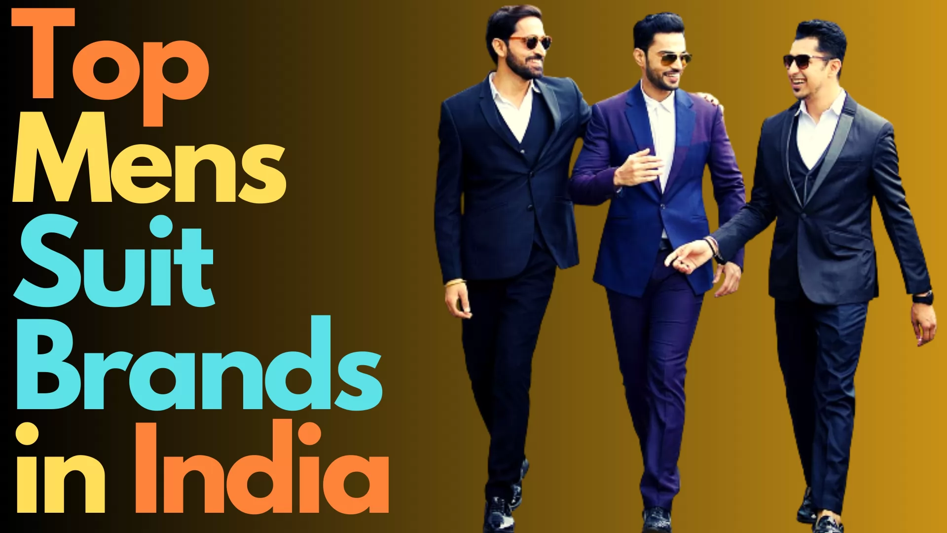 Top Mens Suit Brands in India