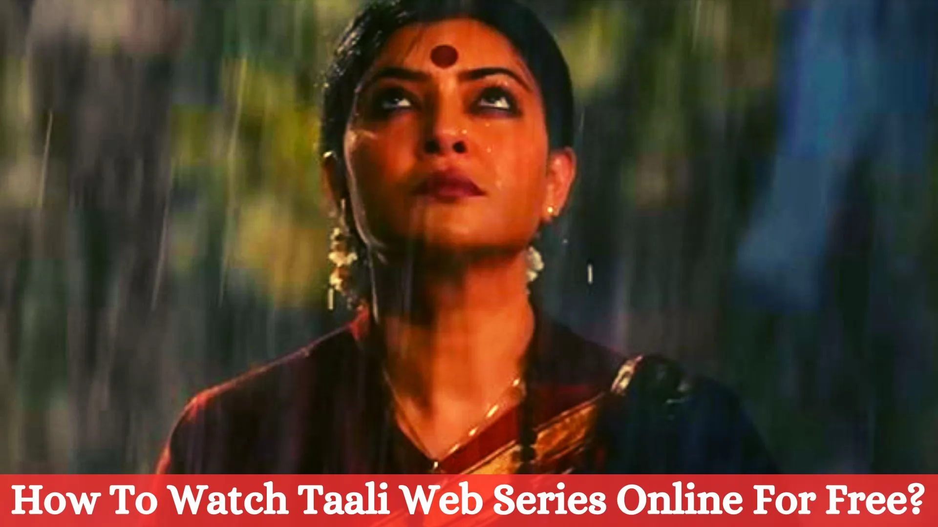 How To Watch Taali Web Series Online For Free?