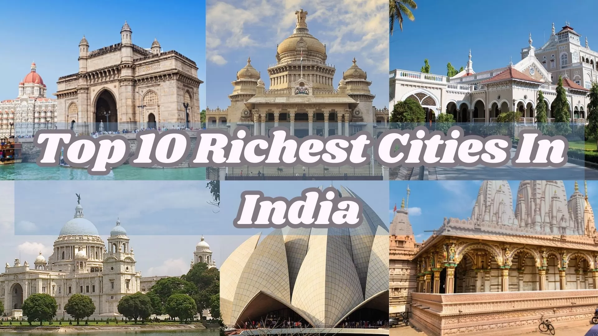 Top 10 Richest Cities In India
