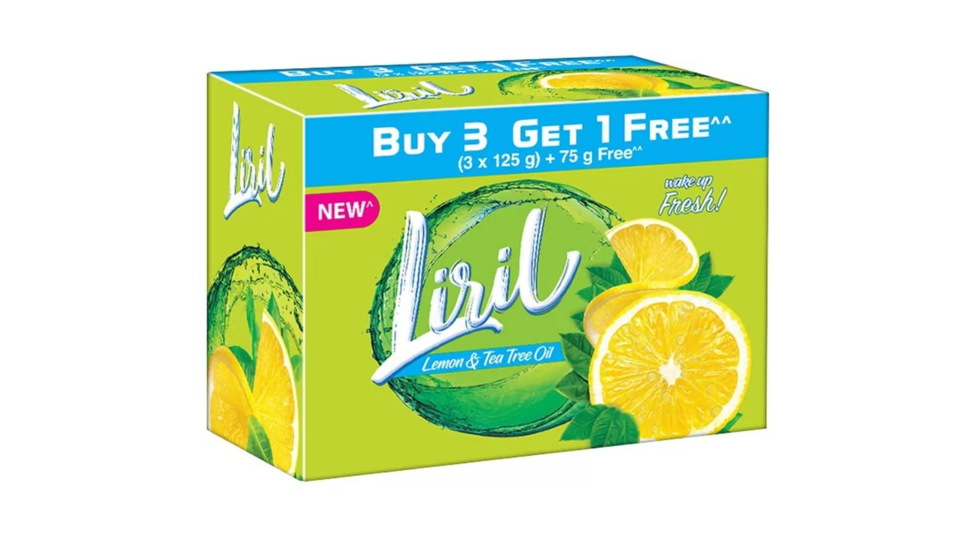 Liril Lemon and Tea Tree Soap 