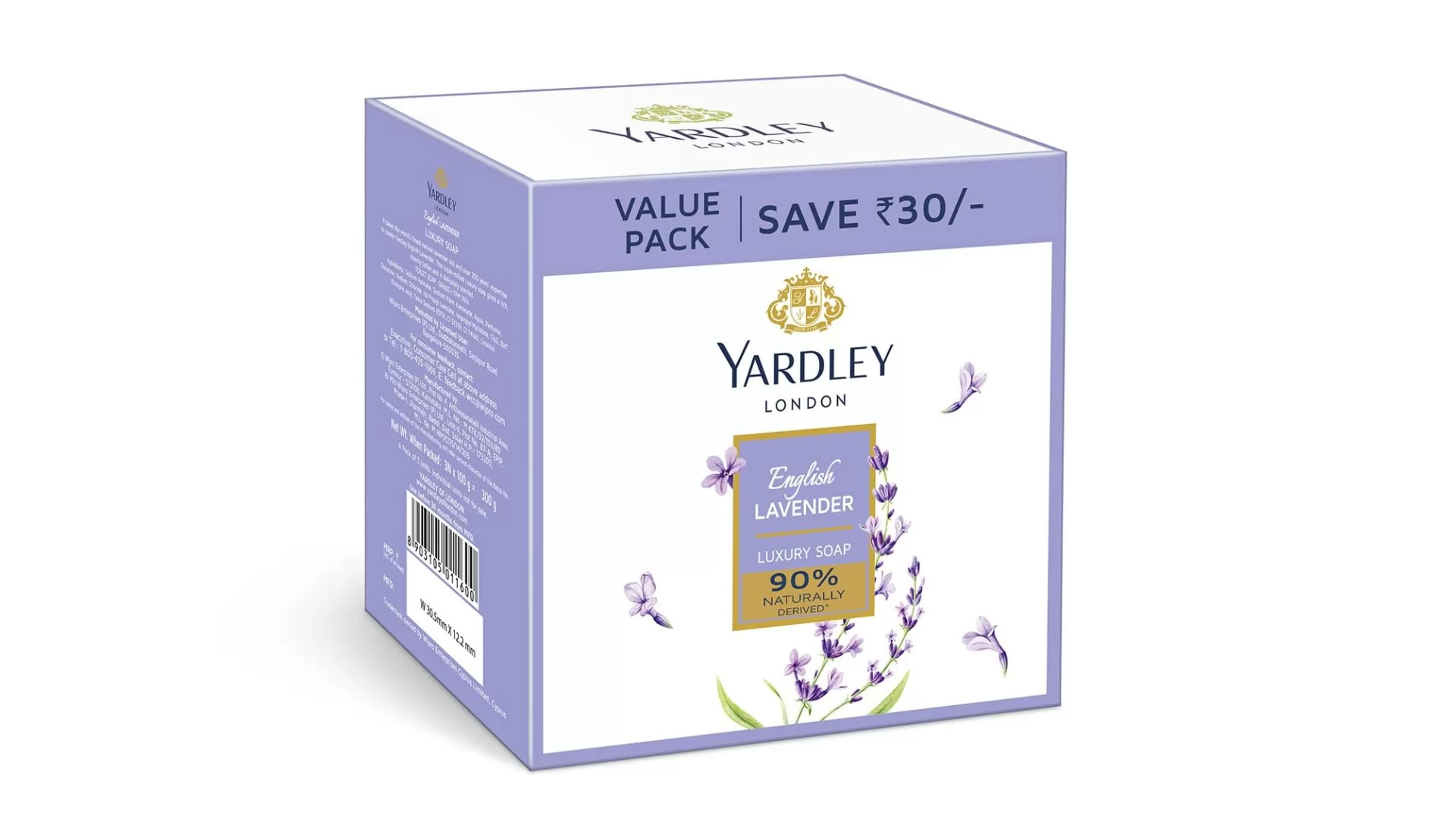 Yardley London English Lavender Luxury Soap 