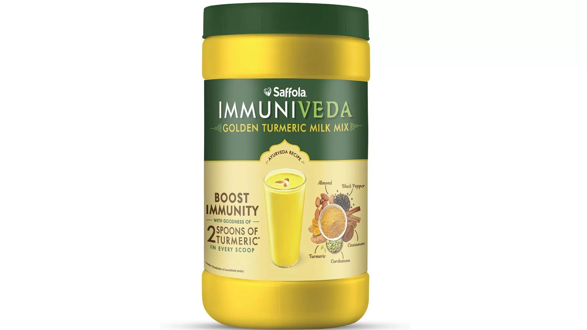 Saffola Immuniveda Golden Turmeric Milk Mix