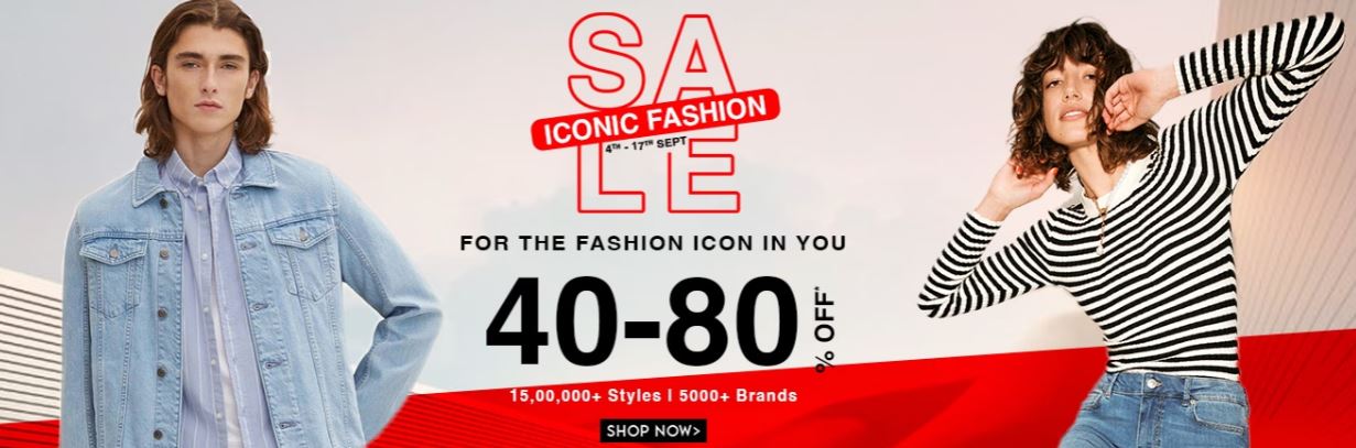 Ajio Iconic Fashion Sale