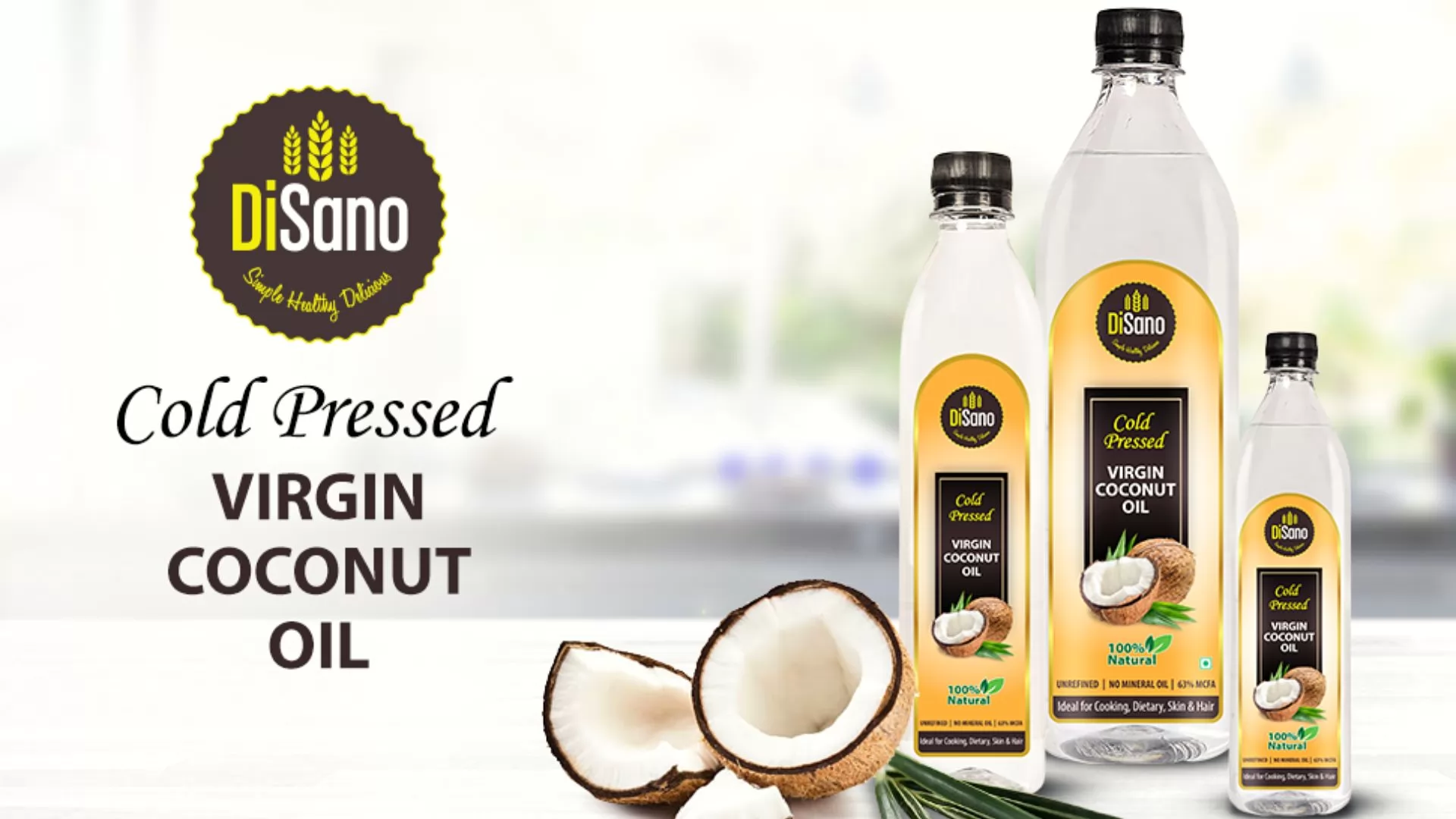 DiSano Cold Pressed Virgin Coconut Oil