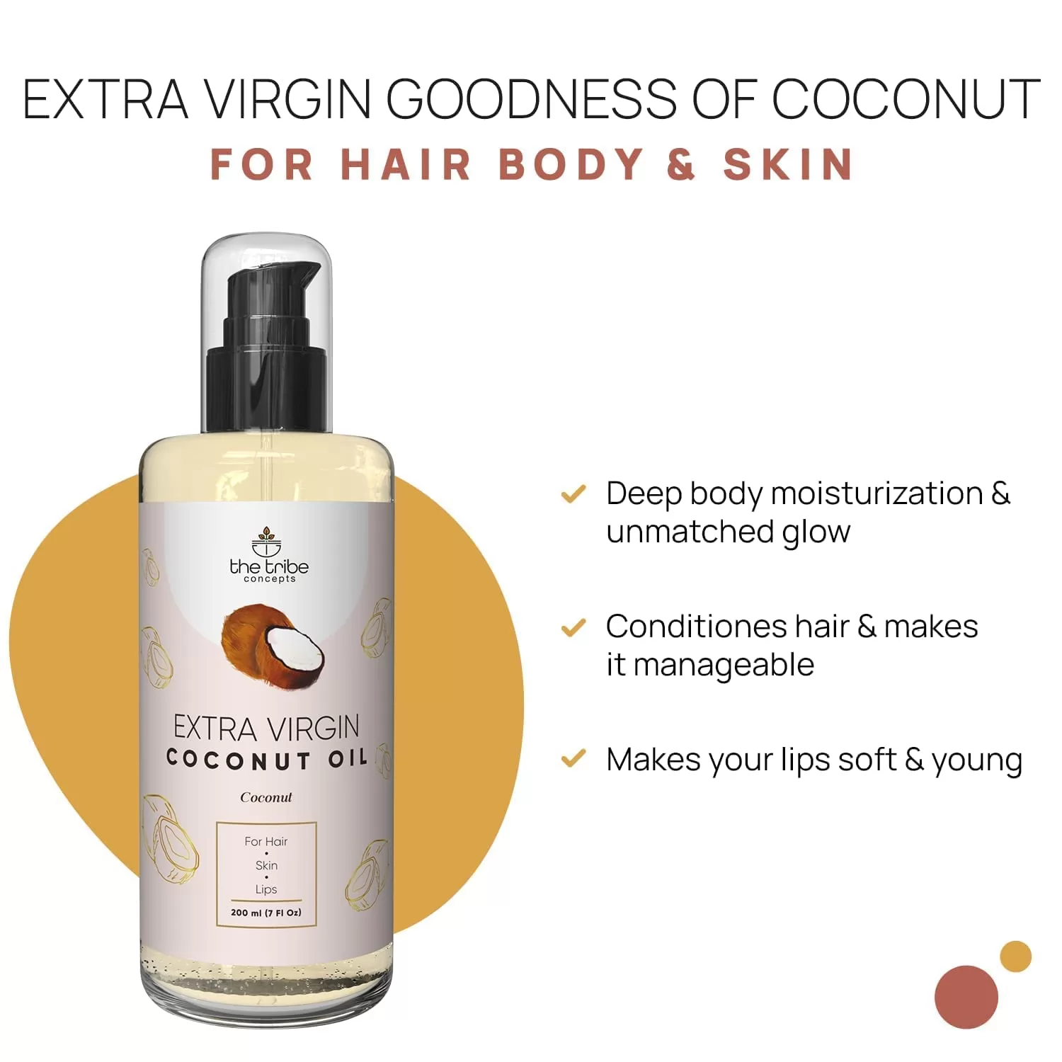  The Tribe Concepts Extra Virgin Coconut Oil