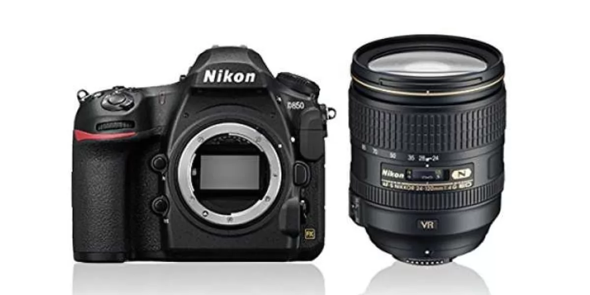 NIKON D850 DSLR Camera 24-120 mm VR Lens  (Black)