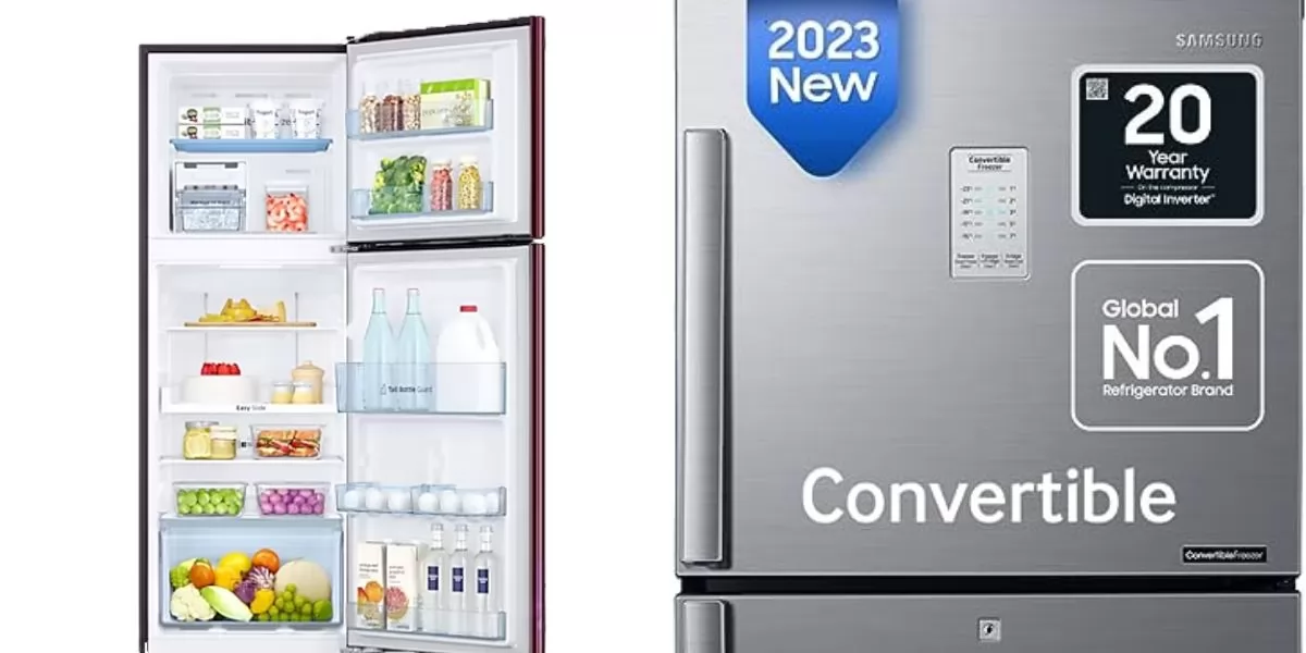 SAMSUNG 236 L Frost Free Double Door 2 Star Convertible Refrigerator