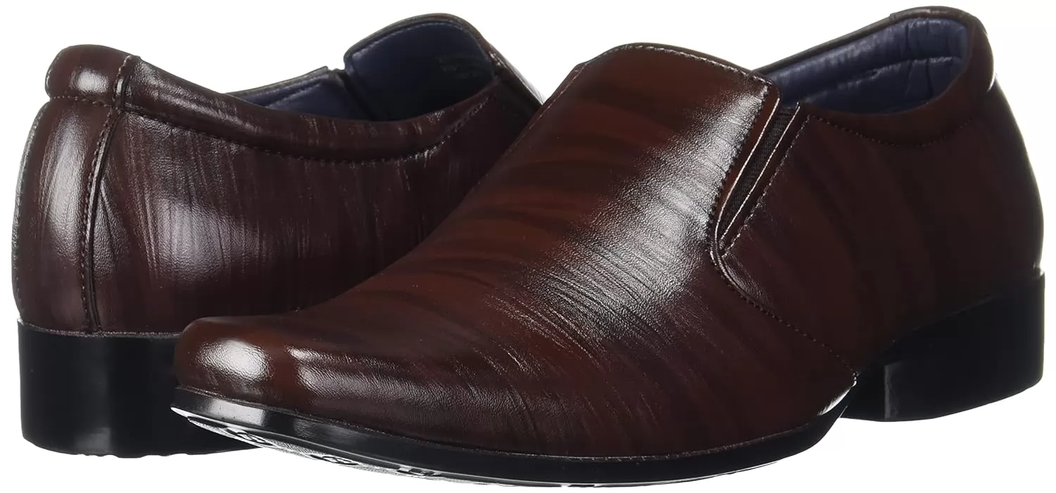  Bata Men BOSS-DOYEN Brown Formal Shoes