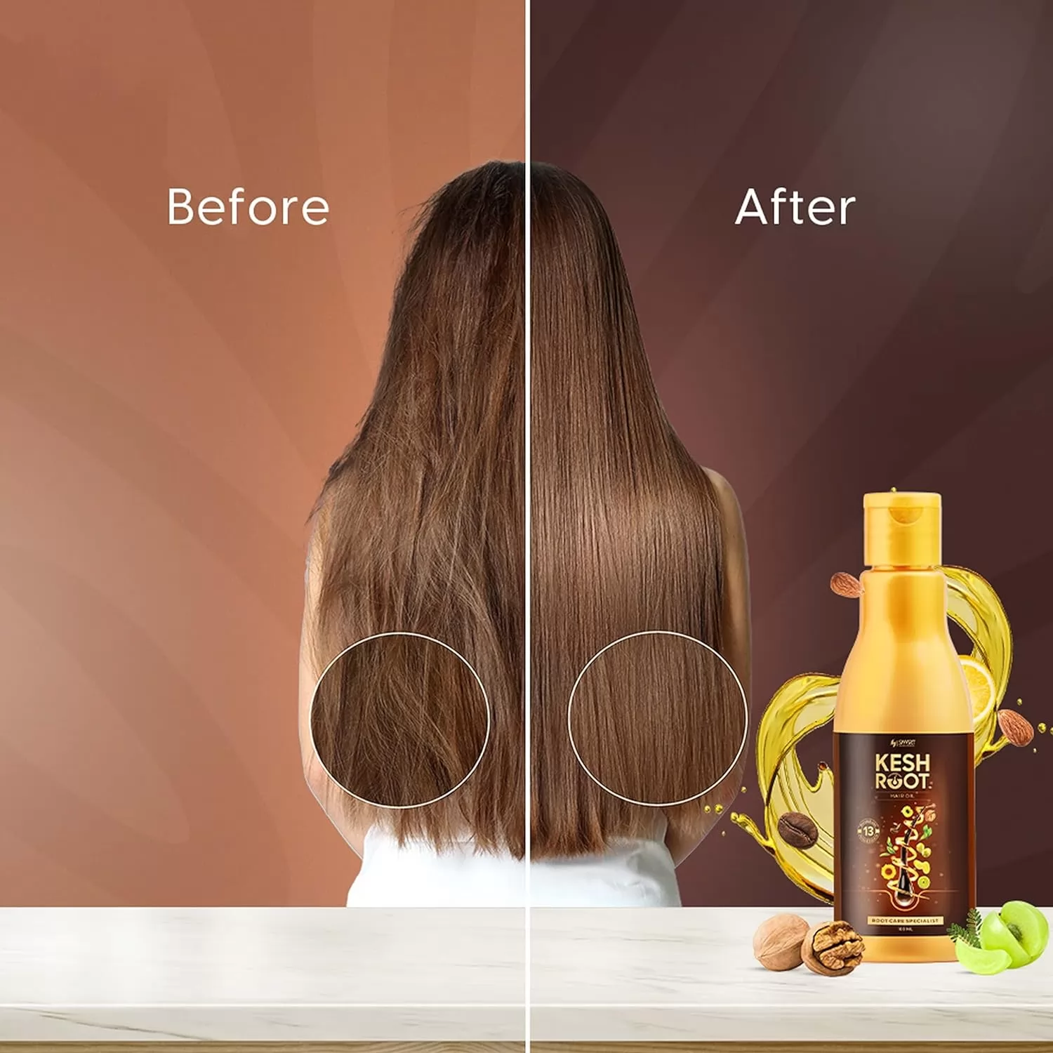 KESHROOT Ayurvedic Hair Oil