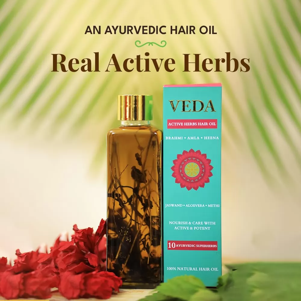  Veda Ayurvedic Cold Pressed Hair Oil