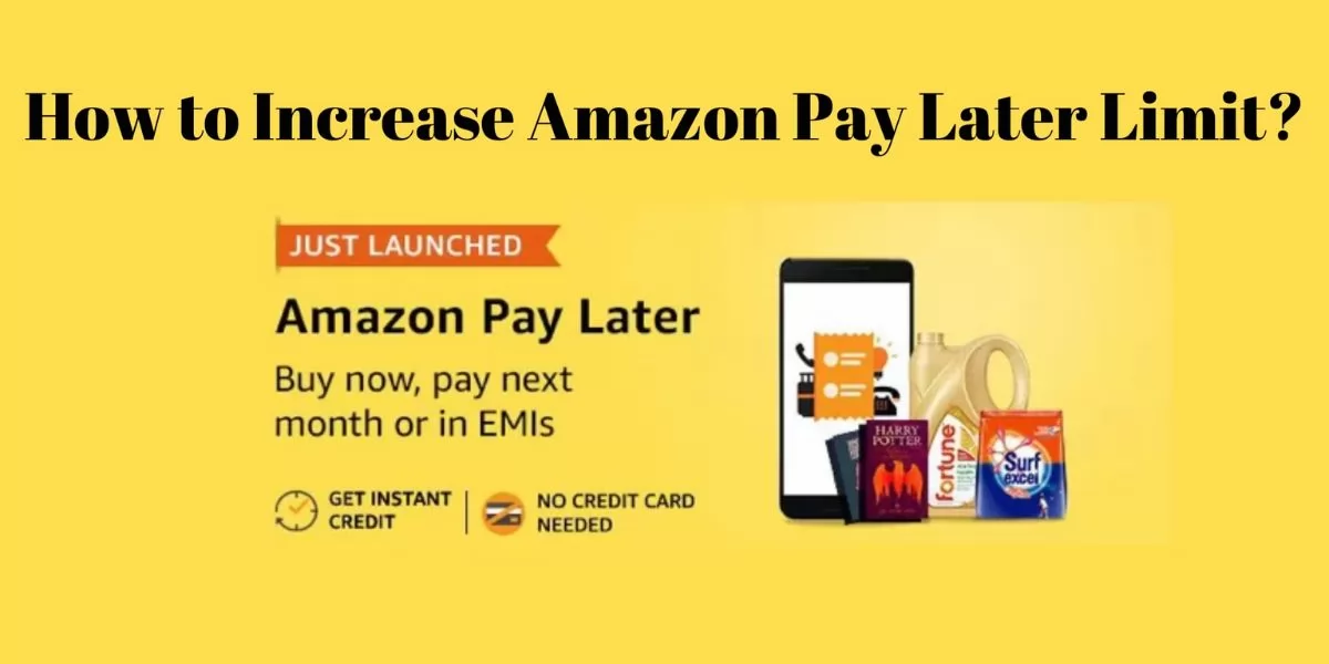 how to increase Amazon Pay Later limit