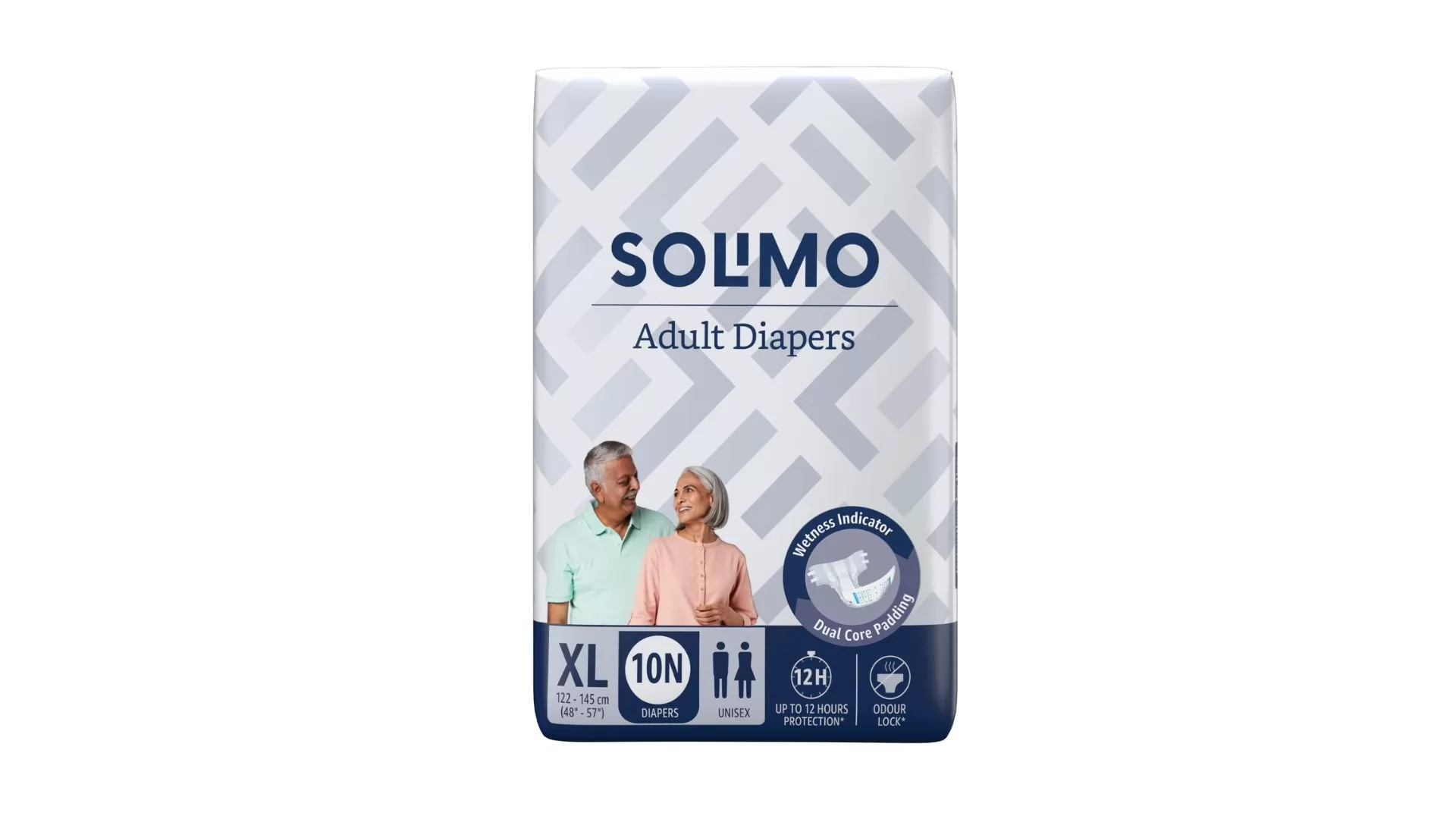Amazon Brand - Solimo Adult Diapers