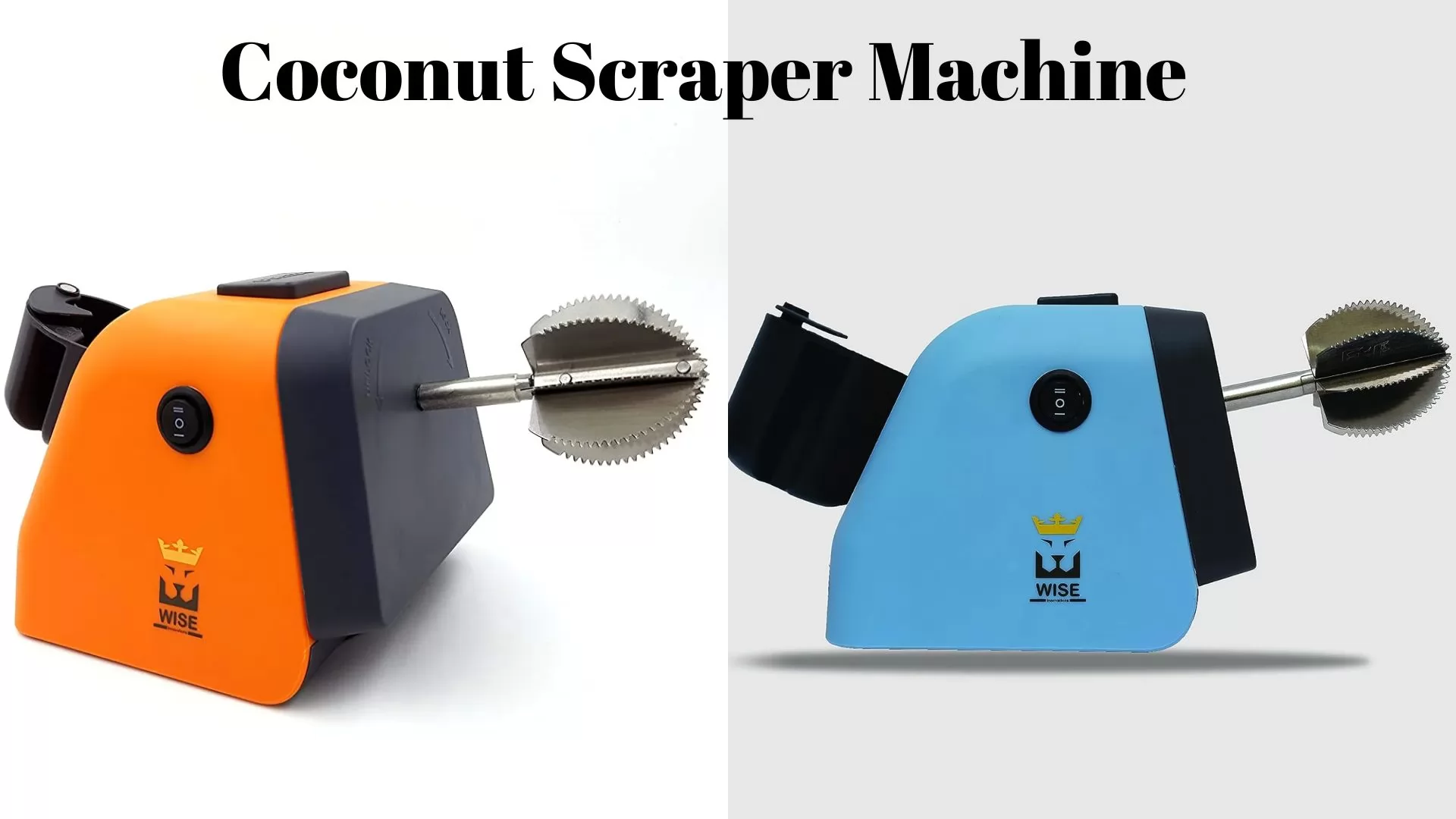 coconut scraper machine