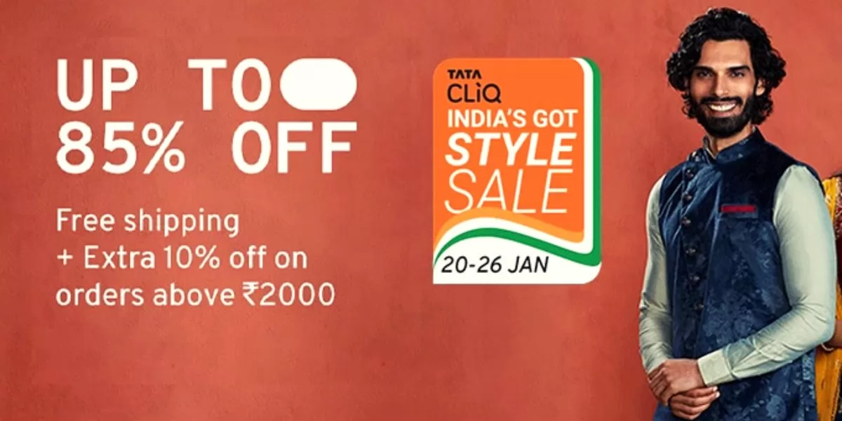 Tata Cliq India’s Got Style Sale