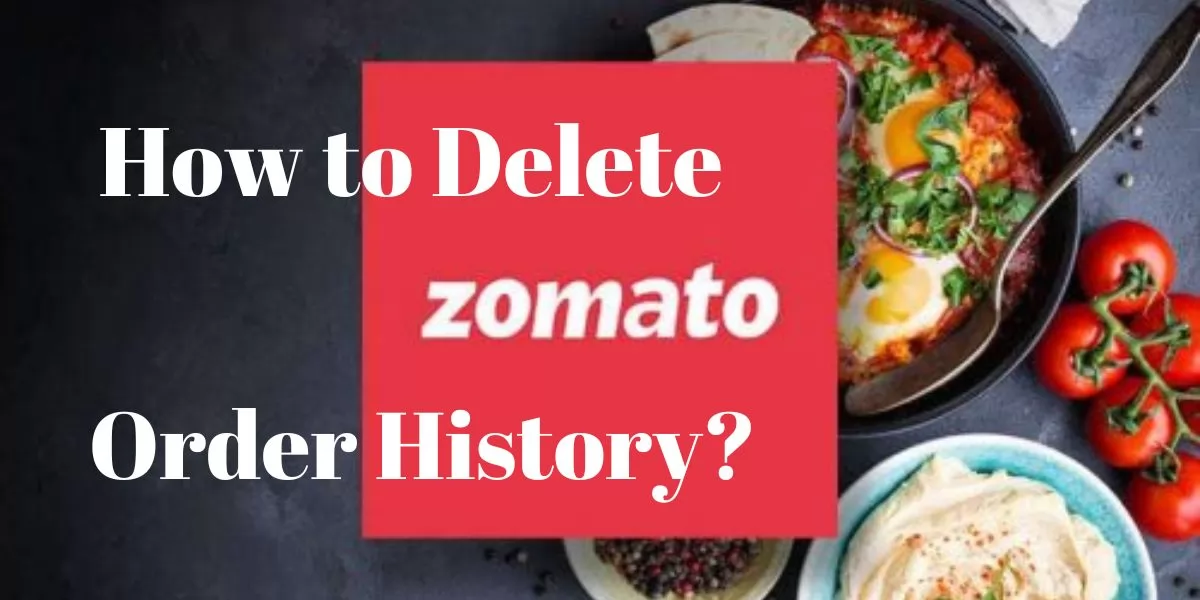How To Delete Zomato Order History