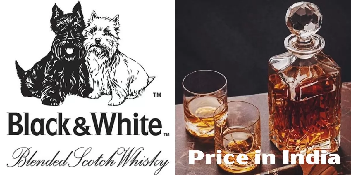 Black and White Whisky Price in India