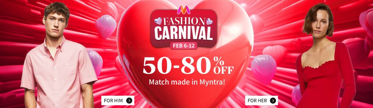 Myntra Fashion Carnival Sale