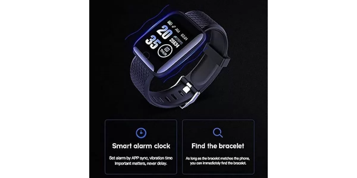 2. Rhobos D116 Touchscreen Smart Watch