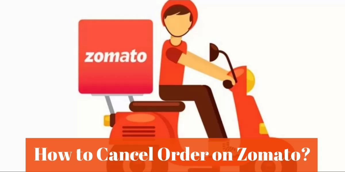 how to cancel order on Zomato