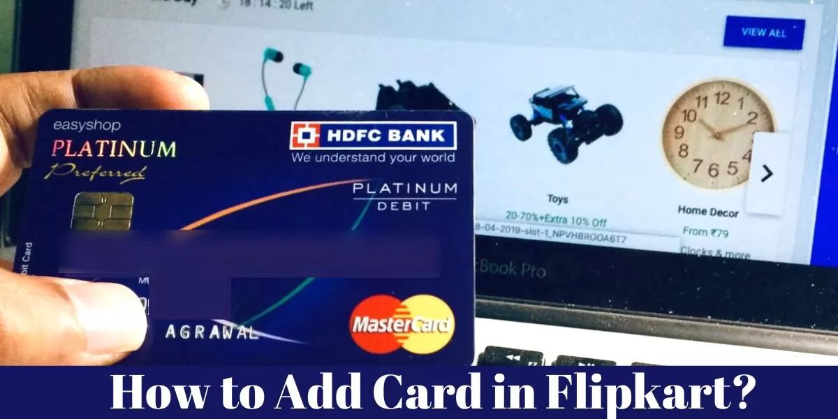 How to Add Card in Flipkart