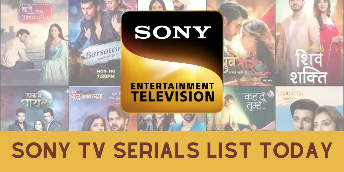 Sony TV Serials List Today