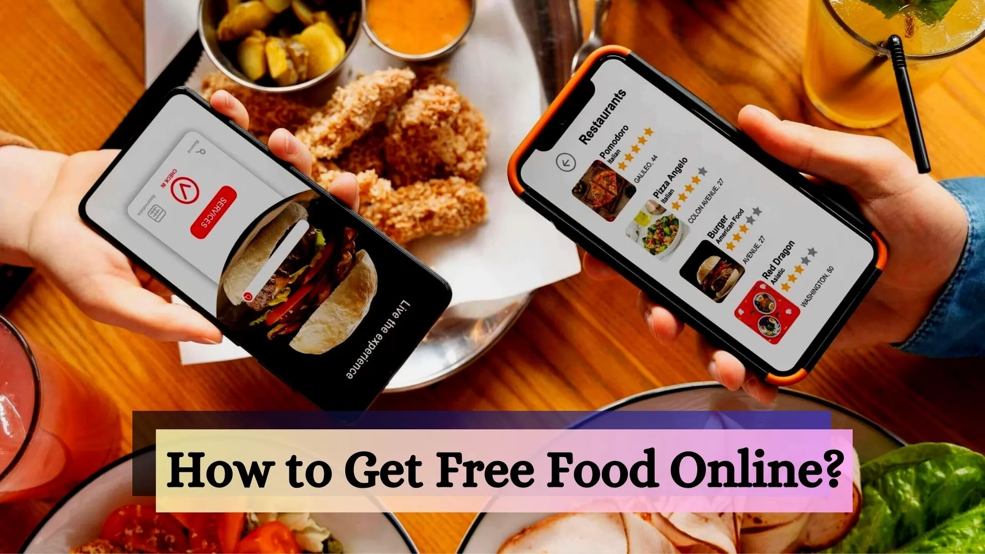 How to Get Free Food Online