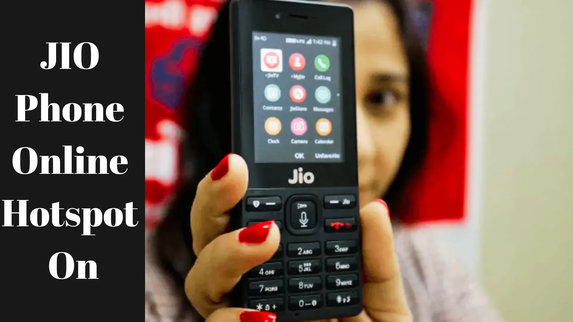 JIO Phone Online Hotspot On