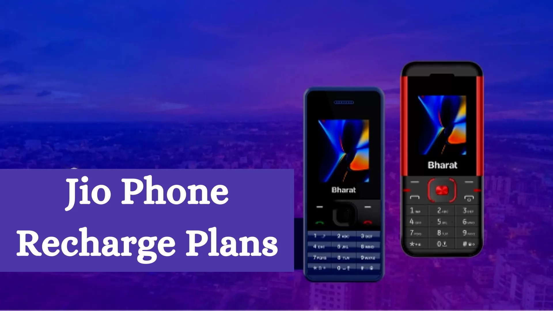 Jio Phone Recharge Plans