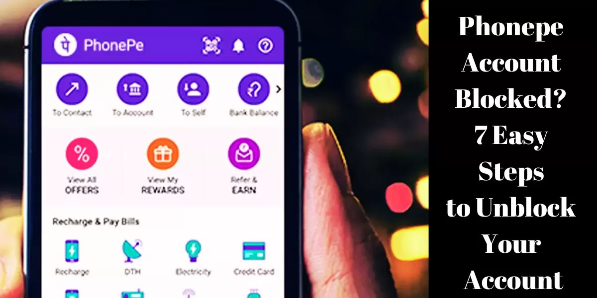 Phonepe Account Blocked