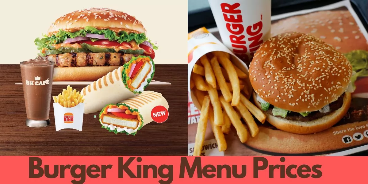 Burger King Menu Prices