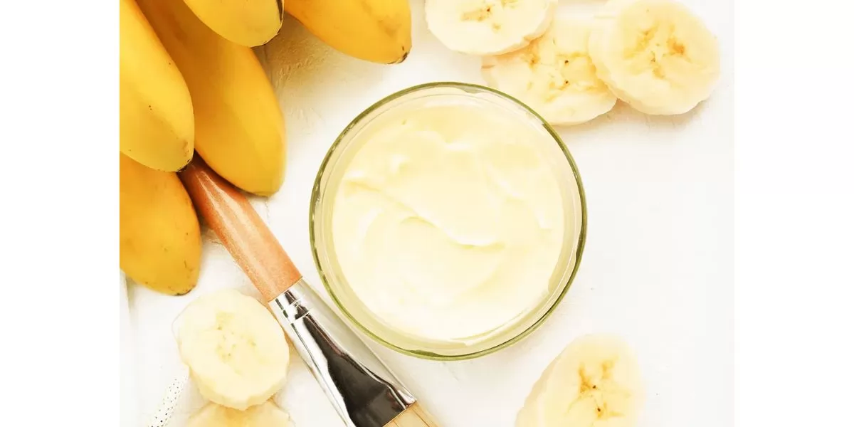 Curd and Banana for Dull Hair 