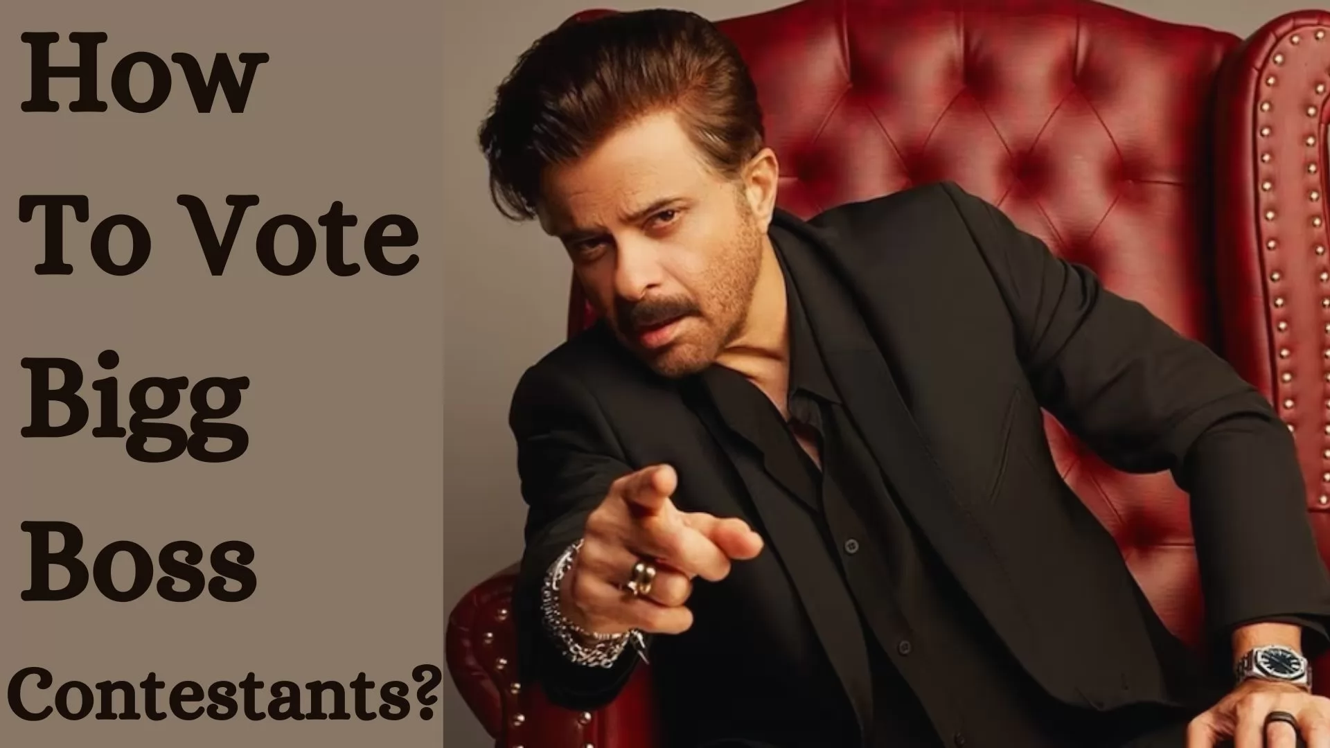 How To Vote Bigg Boss Contestants