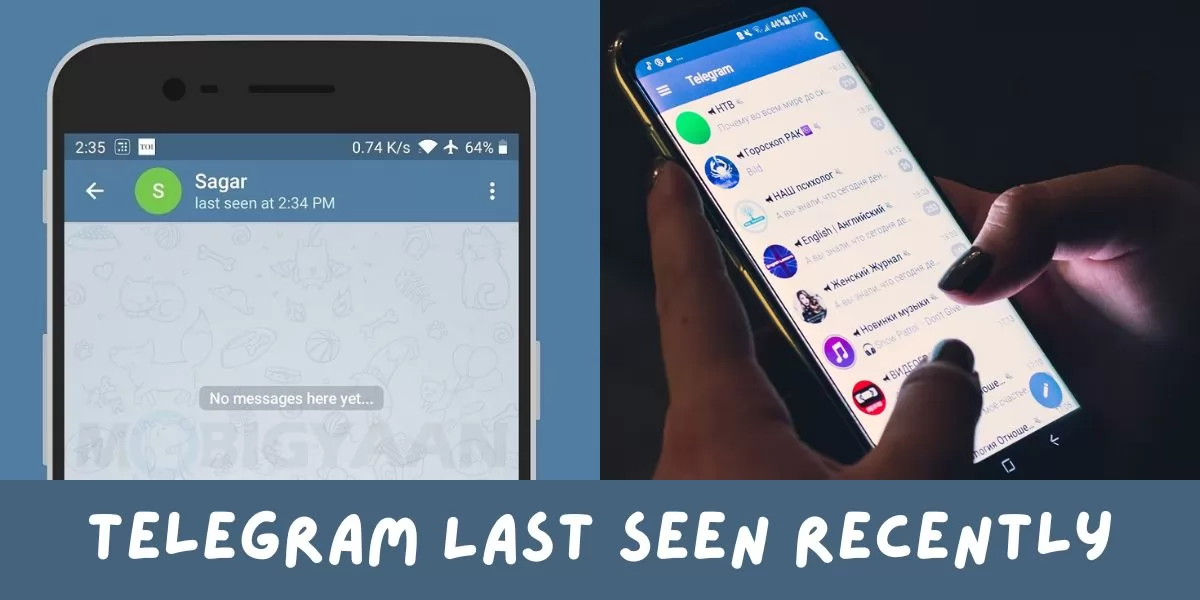 Telegram last seen recently 