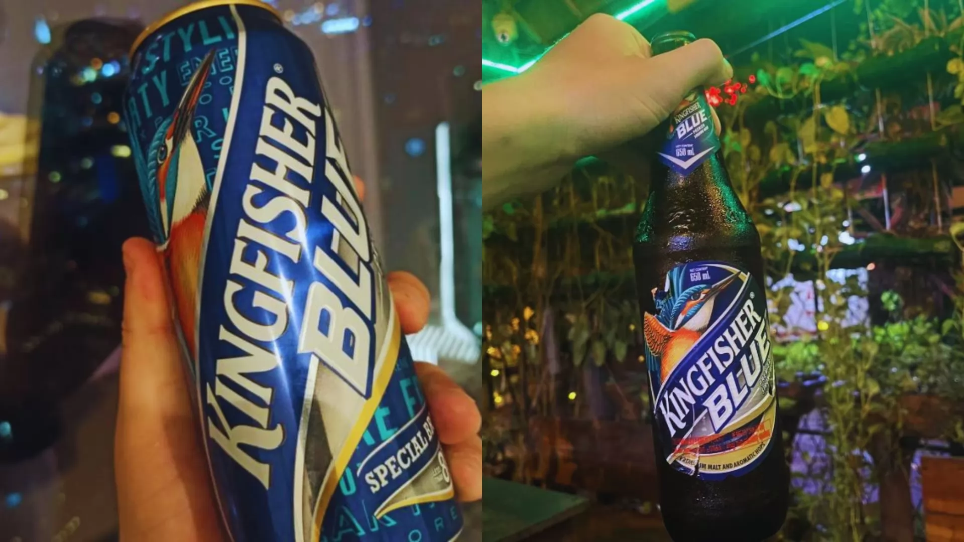 Kingfisher Blue Beer