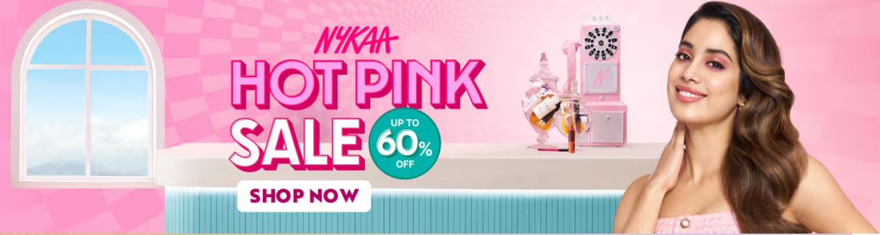 Nykaa Hot Pink Sale