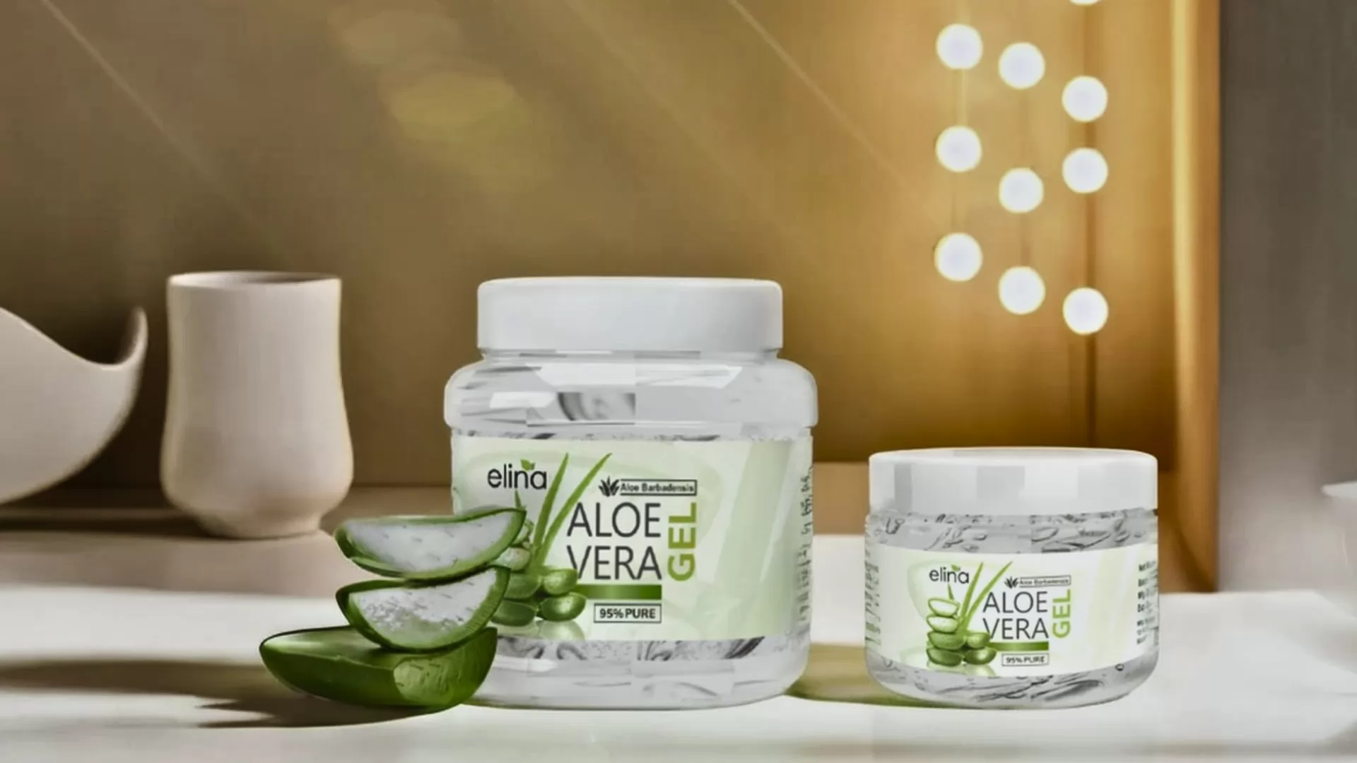 Elina Organic 100% Pure Aloe Vera Gel 